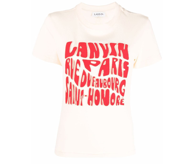 Logo-print T-shirt, Lanvin